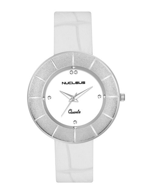 

Nucleus Women White Analogue Watch NTLLSWWi
