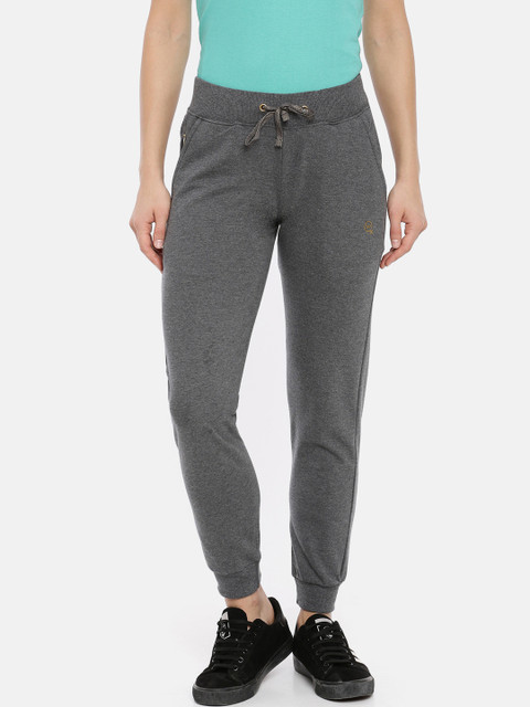 

Macrowoman W-Series Women Grey Solid Joggers, Charcoal