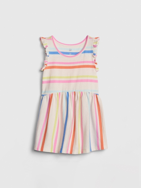 

GAP Girls Multicoloured Candy Striped Tunic, Multi