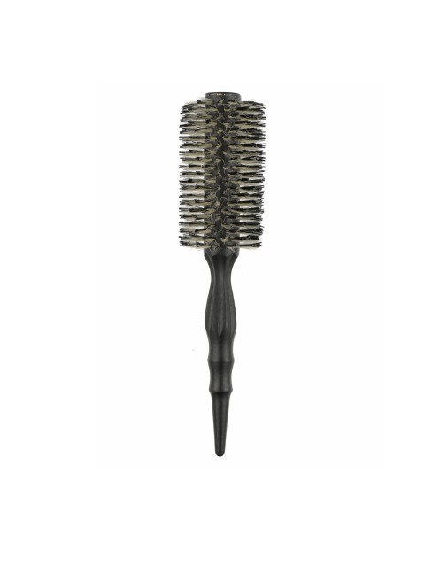 

Rozia Unisex Grey Boar Bristle Round Hair Brush