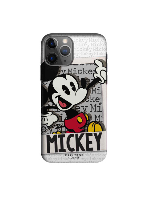 

macmerise Black & Grey Hello Mr Mickey iPhone 11 Pro Max Case