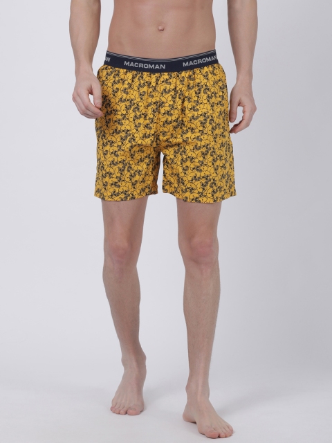 

Macroman M-Series Men Assorted Leisures Boxers ML713-YELLOW-XXL