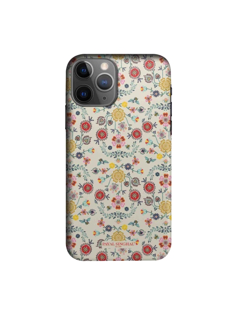 

macmerise Beige & Green Payal Singhal Spring Pro Case For iPhone 11 Pro Max