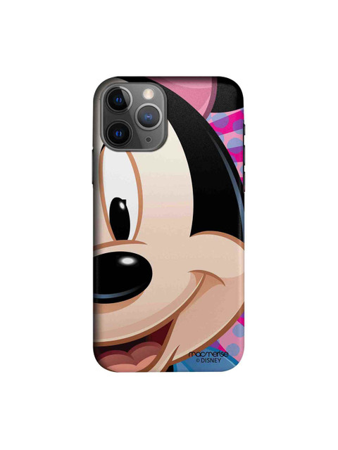 

macmerise Beige & Pink Zoom Up Minnie iPhone 11 Pro Max Case