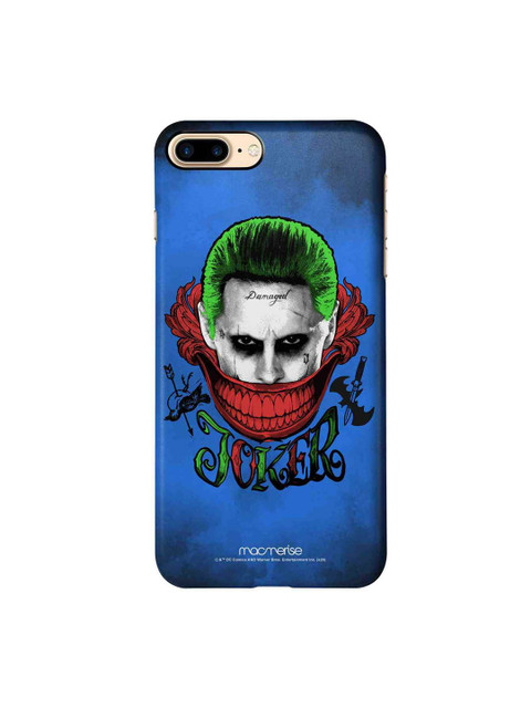

macmerise Blue & Green Damaged Joker Printed iPhone 7 Plus Pro Case