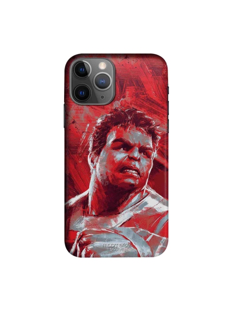 

macmerise Red & Grey Charcoal Art Hulk iPhone 11 Pro Max Case