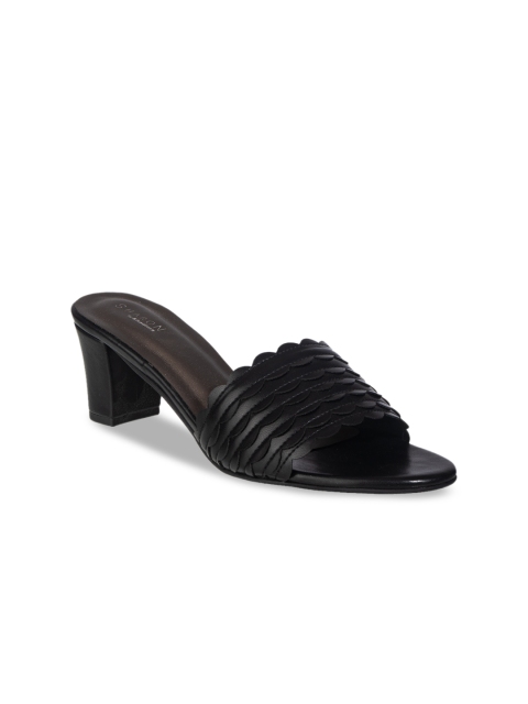 

Khadims Women Black Solid Heels
