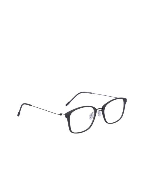 

MARC LOUIS Unisex Black Solid Full Rim Square Frames