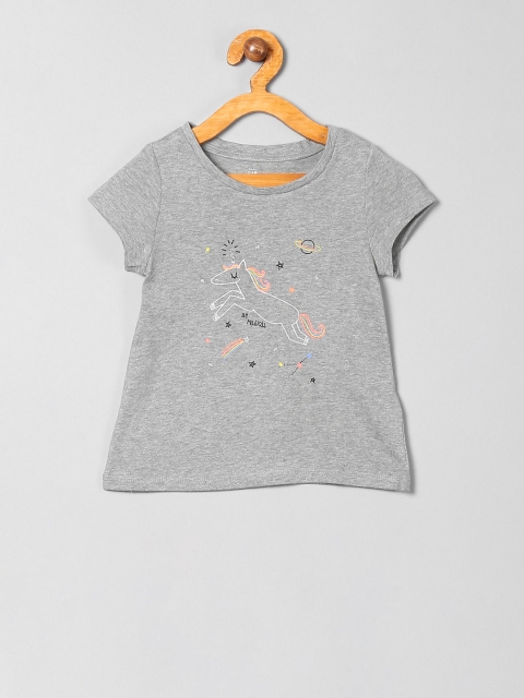 

GAP Boys Grey Graphic T-Shirt