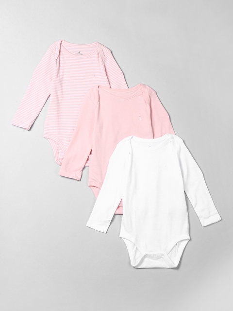

GAP Baby Assorted Long Sleeve 3 Pack Bodysuits, Multi