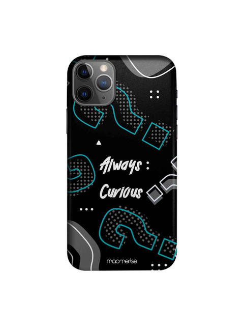 

macmerise Black & Blue Always Curious iPhone 11 Pro Case