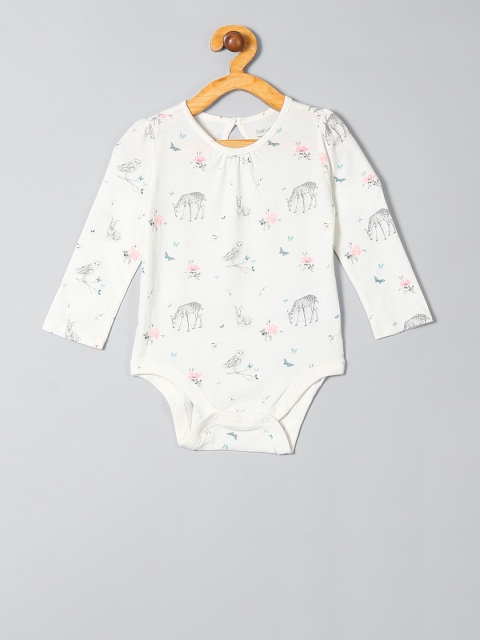

GAP Boys White Long Sleeve Bodysuit