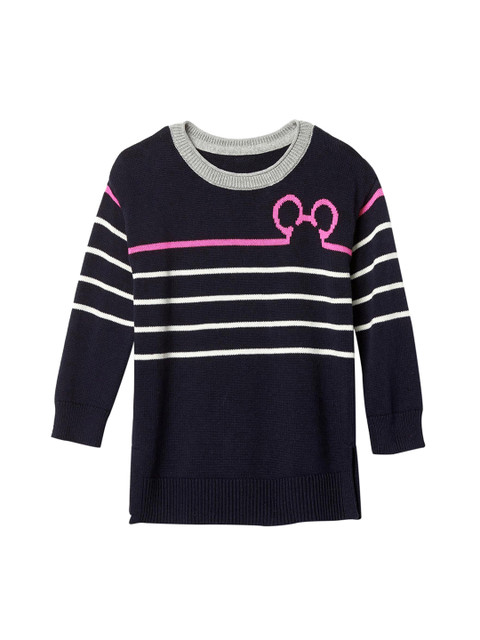 

GAP Girls Navy Blue Striped Tunic