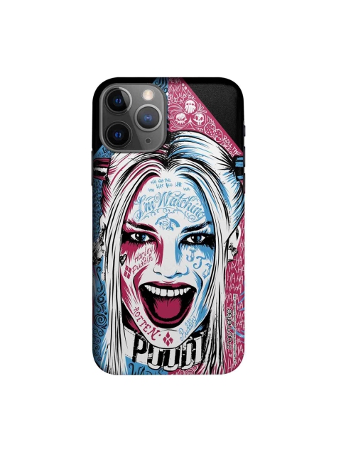 macmerise Pink & White Wicked Harley iPhone 11 Pro Max Case Cover