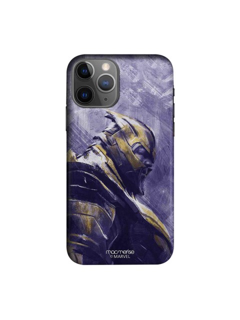 

macmerise Purple & Gold-Toned Thanos Suited Up Pro Case For iPhone 11 Pro Max