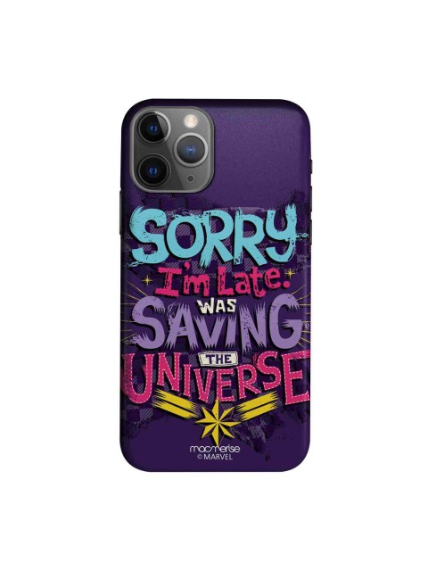 

macmerise Purple & Pink Saving The Universe iPhone 11 Pro Max Case Cover