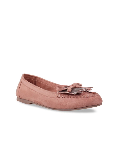 

Rocia Women Peach-Coloured Tassel Loafers