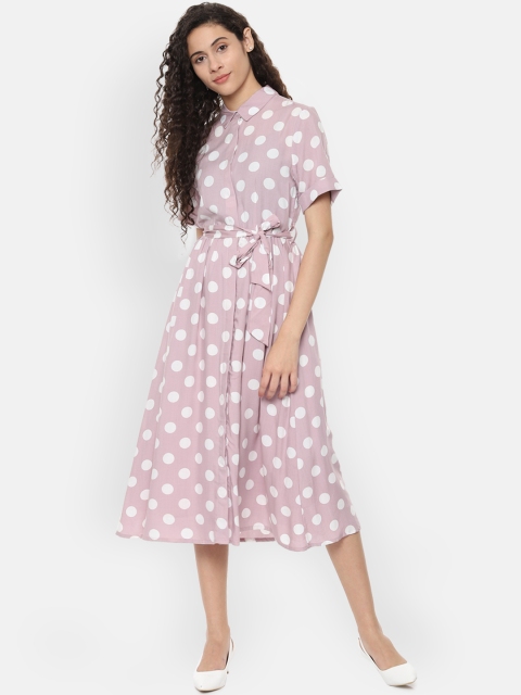 

Van Heusen Woman Purple Printed Shirt Dress