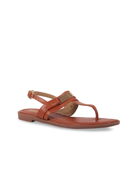 

Rocia Women Tan Solid Open Toe Flats