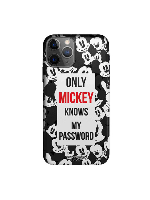 

macmerise Black & White Mickey My Password iPhone 11 Pro Max Case