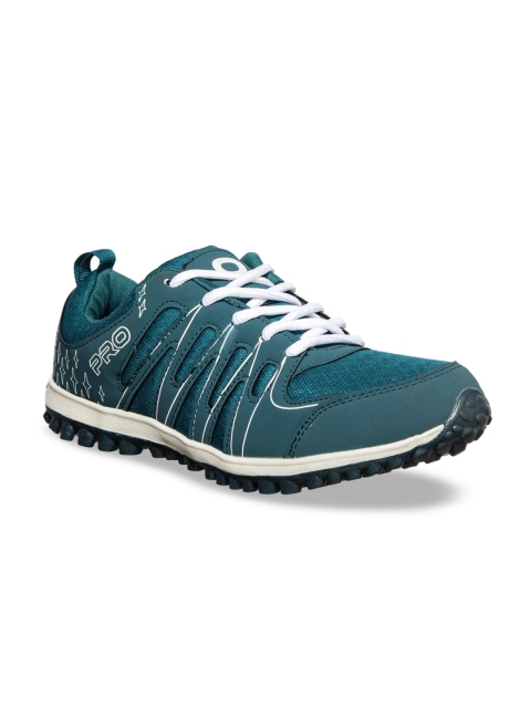 

Khadims Men Teal Blue Running Shoes