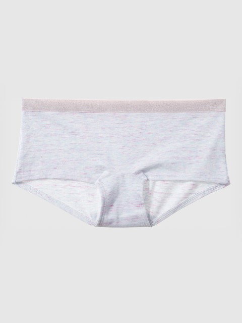 

La Senza Women Grey Self-Design Boy Shorts 11164183-4P8F, Assorted