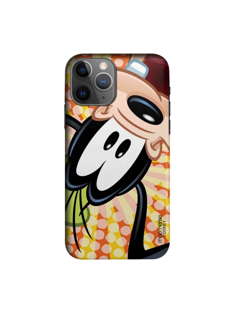 

macmerise Beige & Yellow Goofy Upside Down iPhone 11 Pro Max Case