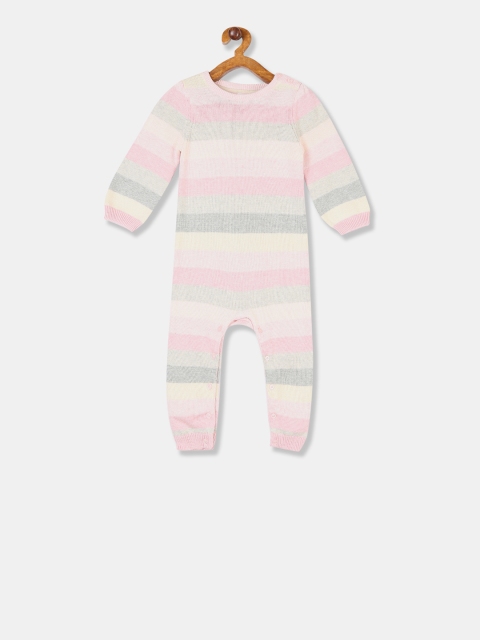 GAP Girls Pink Striped Sweater Bodysuit