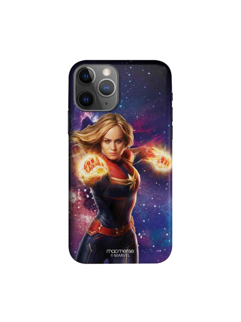 

macmerise Blue & Red Fierce Captain Marvel iPhone 11 Pro Max Case