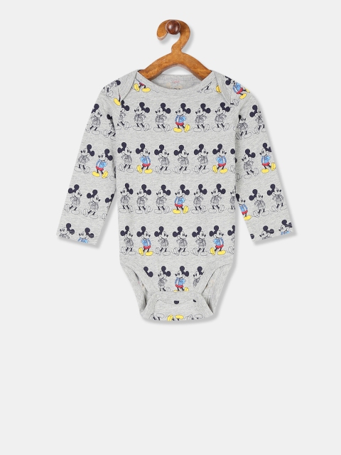 

GAP Boys Grey Disney Mickey Mouse Bodysuit