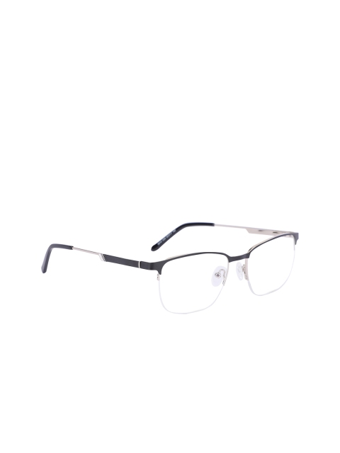 

MARC LOUIS Men Black Solid Half Rim Rectangle Frames