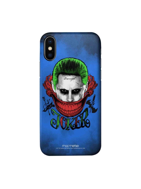 

macmerise Blue & Green Damaged Joker iPhone XS Pro Case