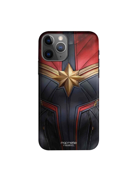 

macmerise Navy Blue & Red Captain Marvel iPhone 11 Pro Max Case