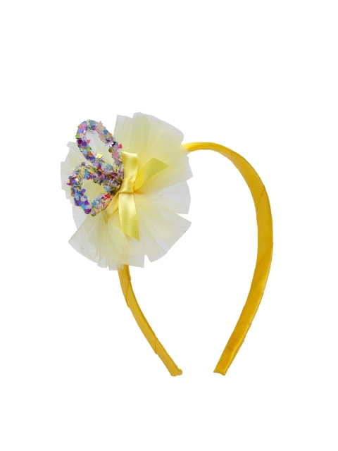 

Stoln Yellow Embellished Hairband