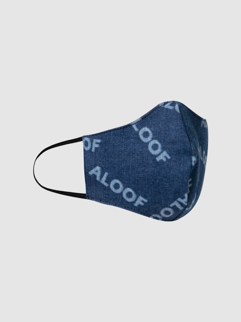 

ONLY Women Blue Printed 3-Ply Anti-Pollution Reusable Cloth Mask
