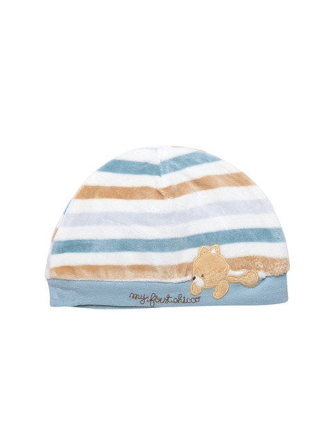 

Chicco Boys Blue & White Striped Beanie