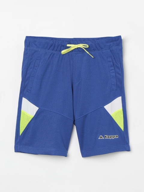 

Kappa Boys Blue Printed Regular Fit Regular Shorts