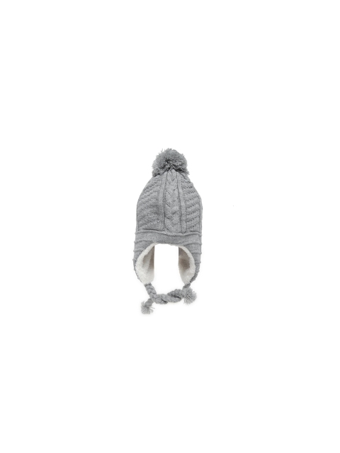 

Chicco Boys Grey Self Design Beanie