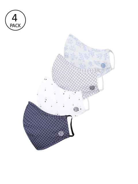

Van Heusen Woman Assorted 4 Pcs 3-Ply Reusable Protective Outdoor Masks
