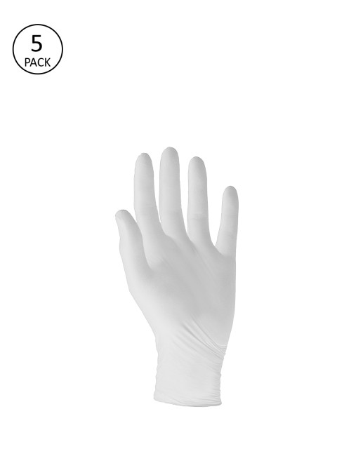 

Apsis Unisex 50 Pcs Solid Surgical Disposable Hand Gloves, White