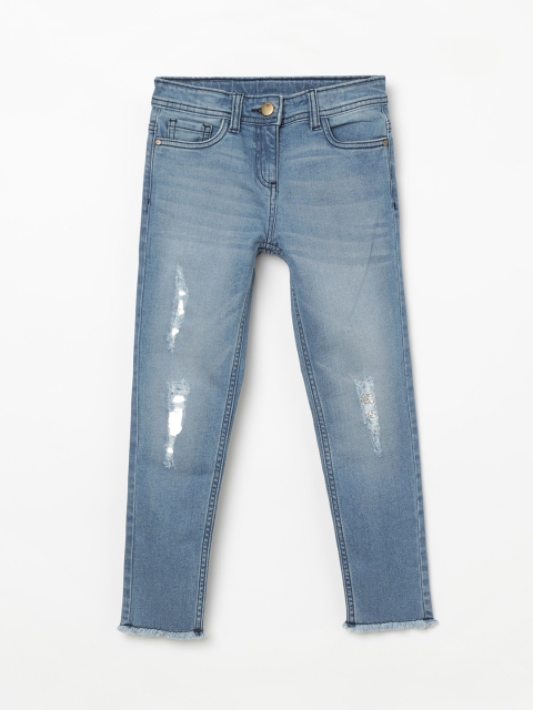 

Fame Forever by Lifestyle Girls Navy Blue Slim Fit Jeans