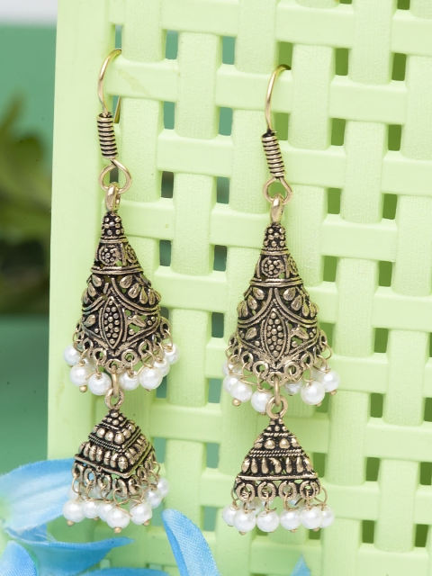 

Stoln Girls Gold-Plated Classic Jhumkas