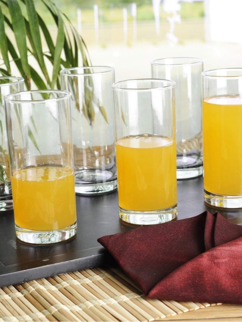 

Ocean Transparent Set Of 6 Solid Glasses
