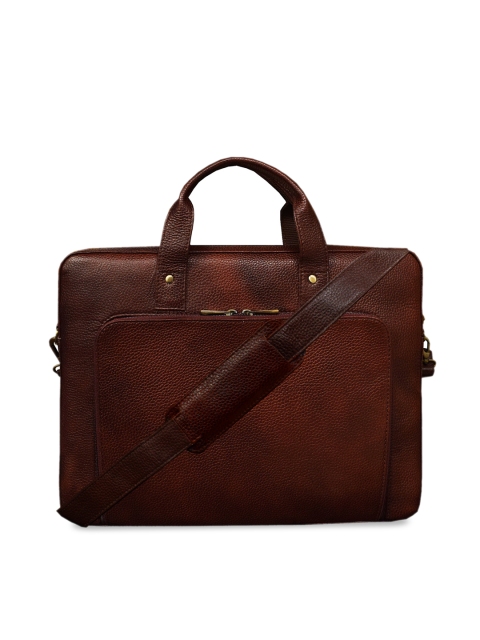 

ABYS Adults Coffee Brown Solid 15 inch Laptop Bag