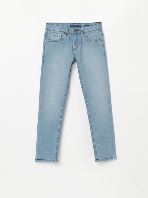

Fame Forever by Lifestyle Boys Blue Slim Fit Mid-Rise Clean Look Jeans