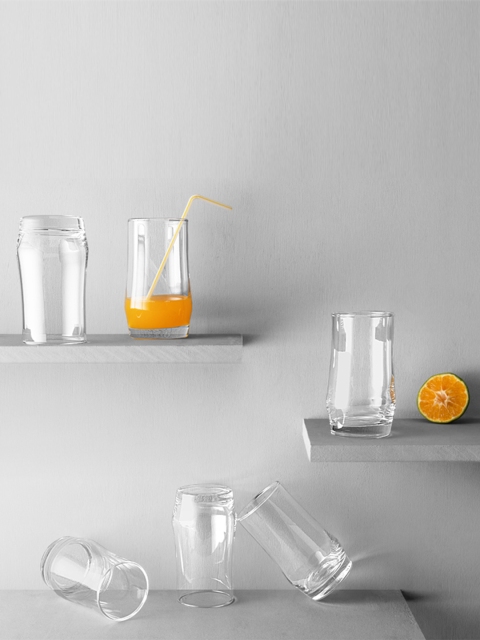 

Ocean Set of 6 Scirocco Hi Ball Transparent Drinking Glasses 410ml