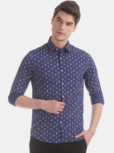 

Arrow Sport Men Blue Slim Fit Printed Casual Shirt