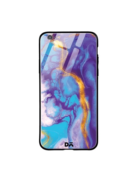 

DailyObjects Purple & Blue Marble Thunder Glass iPhone 6S Mobile Cover