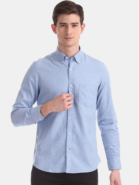 

Arrow Sport Men Blue Slim Fit Solid Casual Shirt