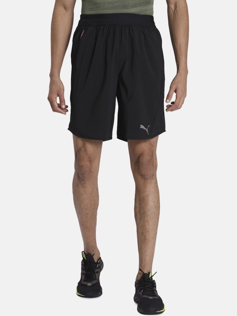 

Puma Men Black Solid Power Thermo R+ Vent Regular Shorts